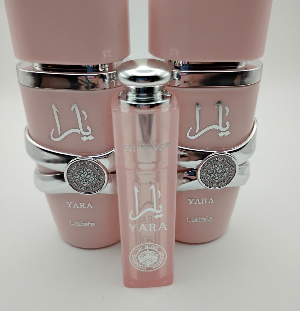 2 Yara 50 ML With Matching Light Pink Yara Lipstick